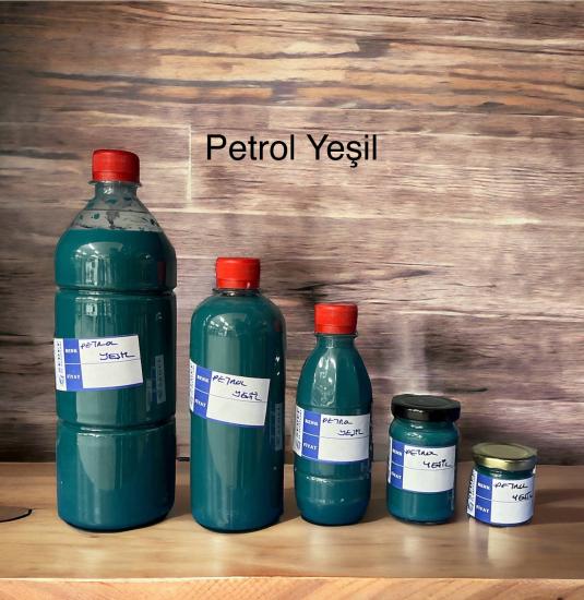 Petrol Yeşili Samur Boya