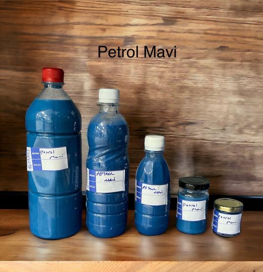 Petrol Mavisi Samur Boya